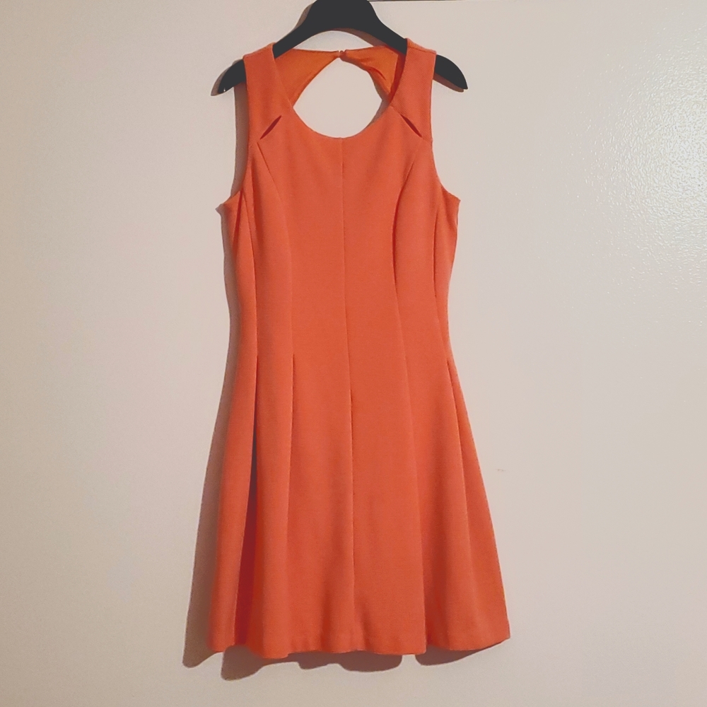 Elle salmon dress